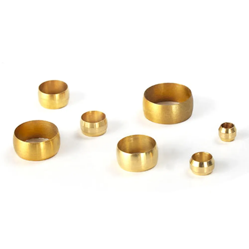 10Pcs Brass Double taper ferru - Compression Fitting Brass ulasan dan harga