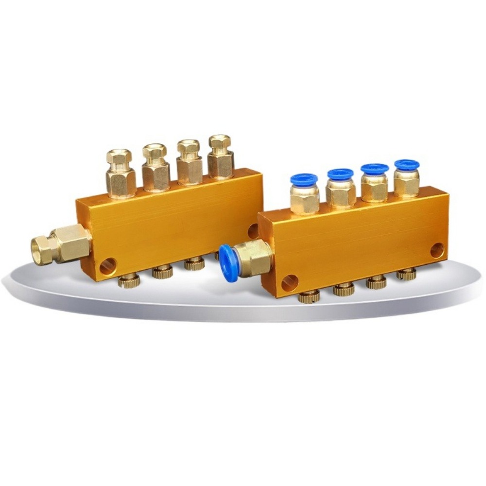 2-12 Ways Aluminium Brass Lube - Compression Fitting Brass ulasan dan harga