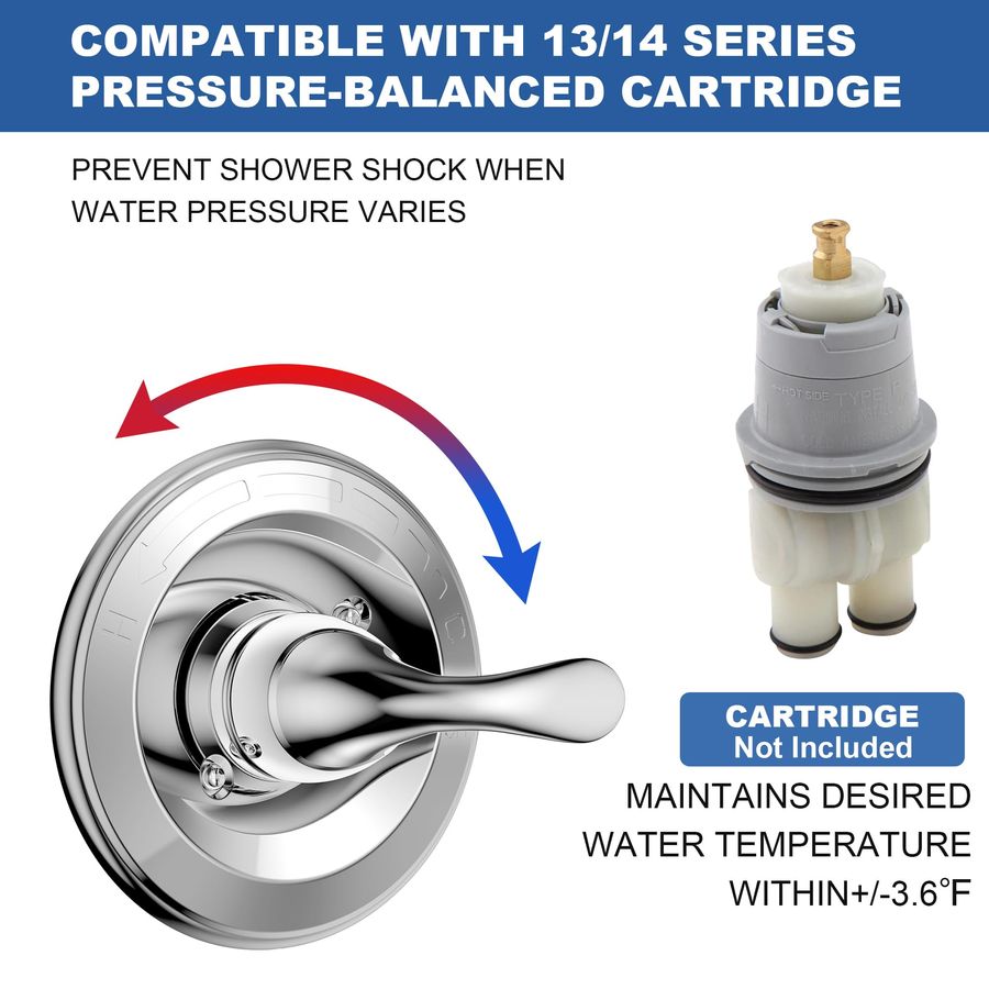 for D Faucet 13 Series SingleF - Shower Valve Cartridge ulasan dan harga