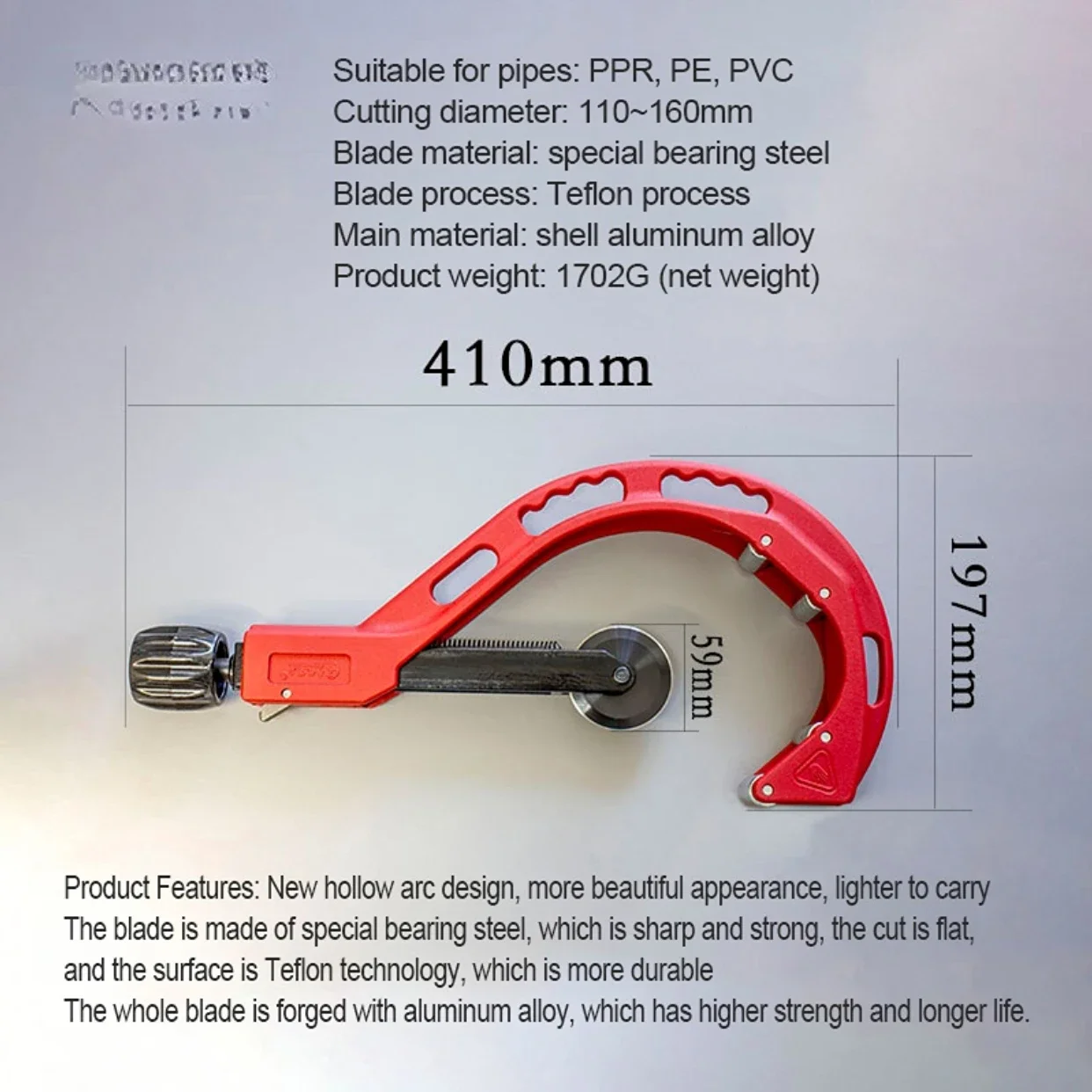 Roller Type Stainless Steel Tu - Pipe Cutter Ratchet ulasan dan harga