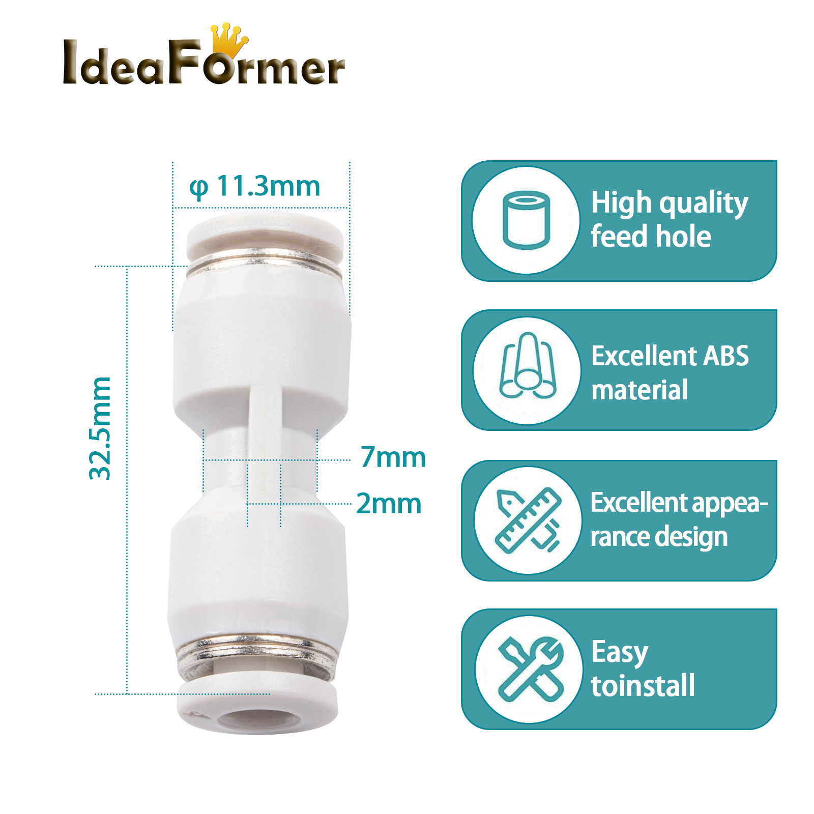 3D Printer Parts For Bambu Lab - Ptfe Tape Thread ulasan dan harga