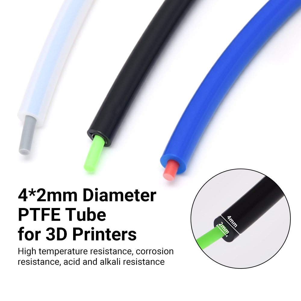 1/2/3M 3D Printer PTFE Tube Bo - Ptfe Tape Thread ulasan dan harga