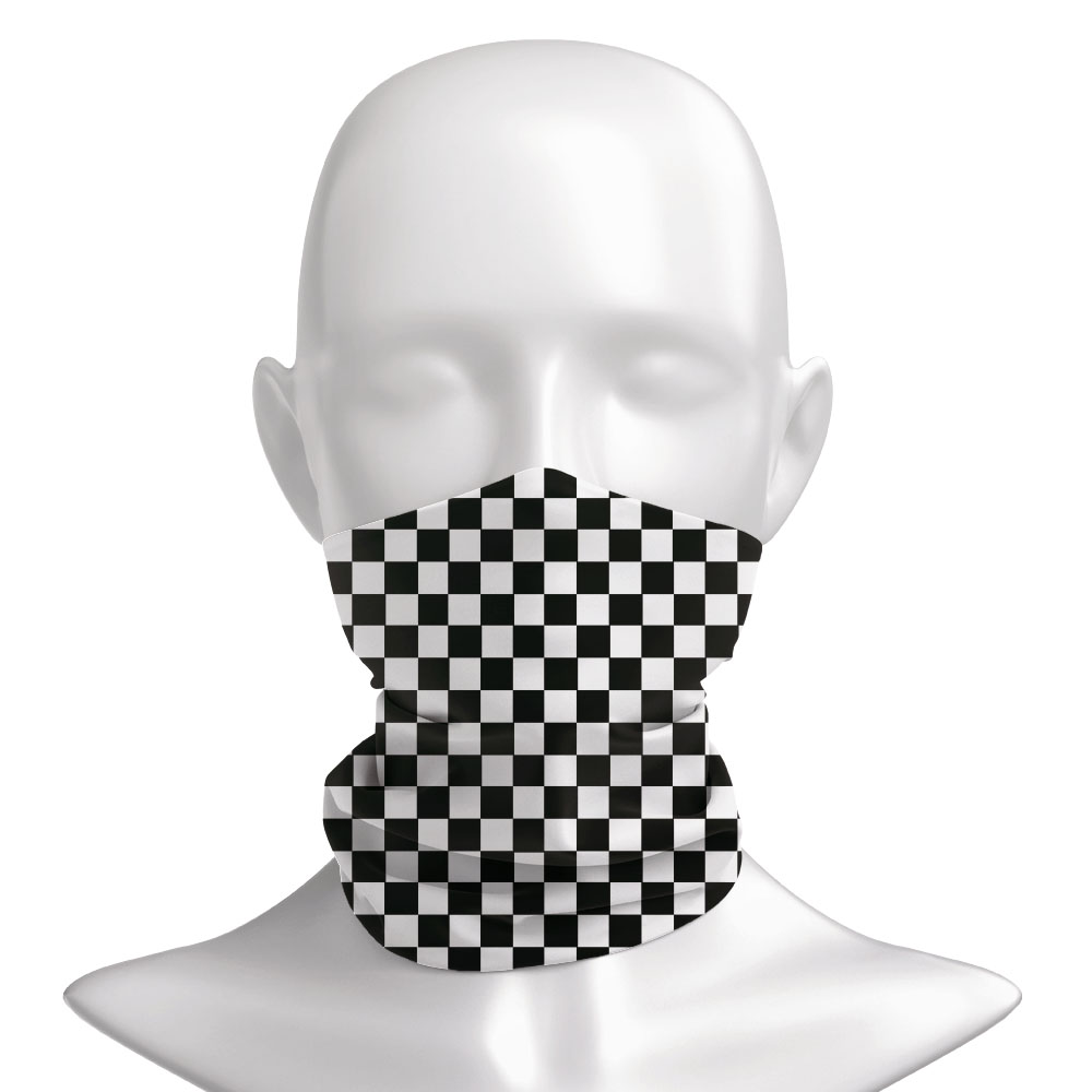 Checkered Ska Printed Headband - Pipe Bending Spring ulasan dan harga