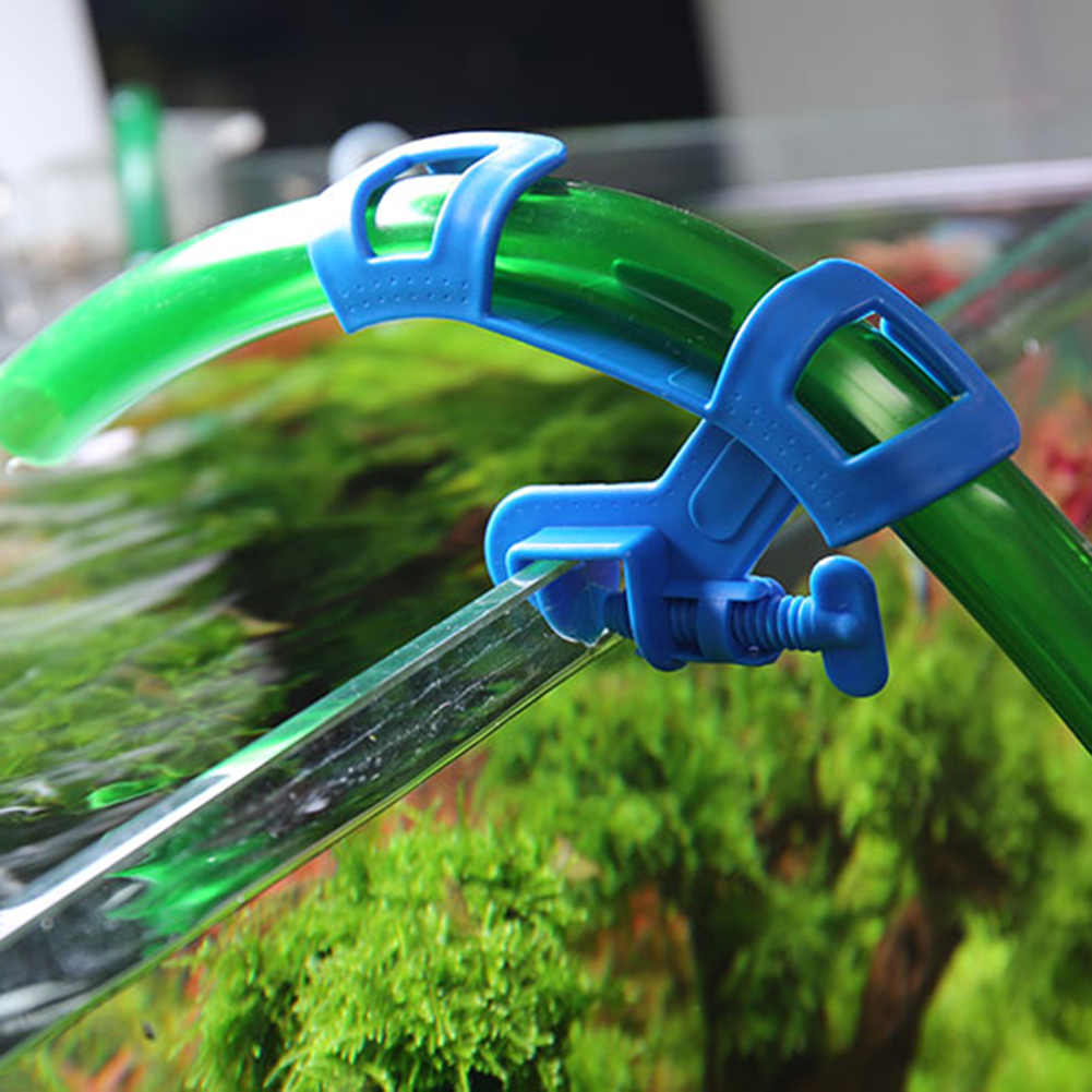 Fish Tank Filtration Bracket P - Plastic Pipe Clip ulasan dan harga